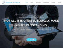 Tablet Screenshot of inauticalsoftware.com